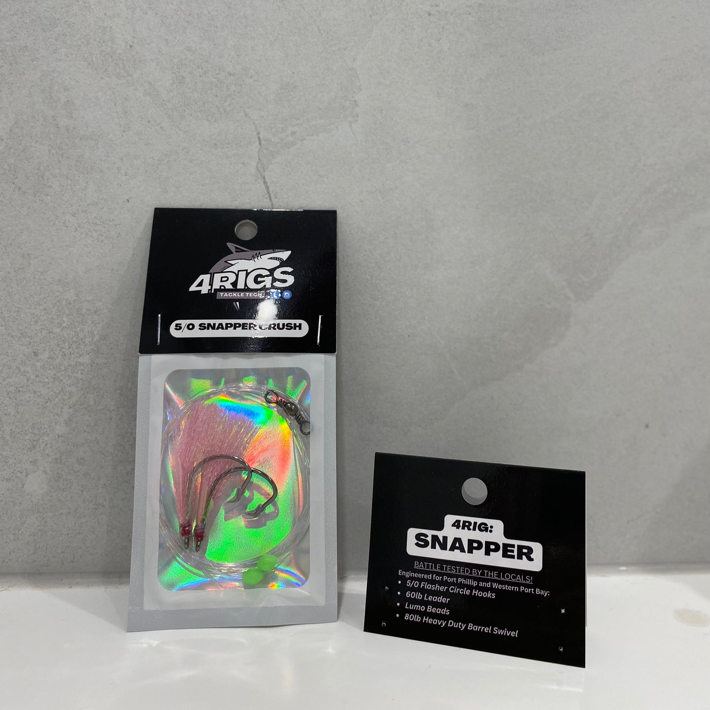 5/0 4RIG Panic Pink Snapper Crush